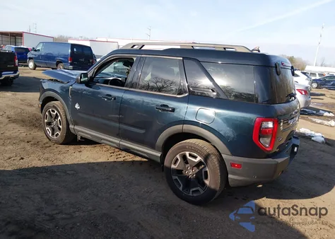 2022 Ford Bronco Sport Outer Banks from USA, damaged, VIN 3FMCR9C67NRD40384